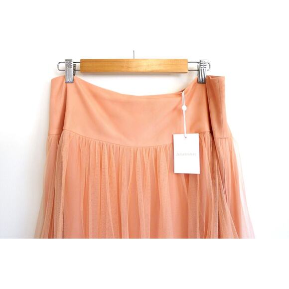 ZIMMERMANN Tulle Midi Layer Skirt Dusty Pink 4 12 XL Net-A-Porter NWT $710 - Picture 5 of 16